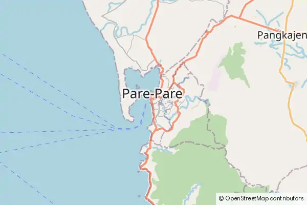 Mapa Pare-Pare