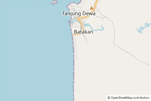 Mapa Batakan