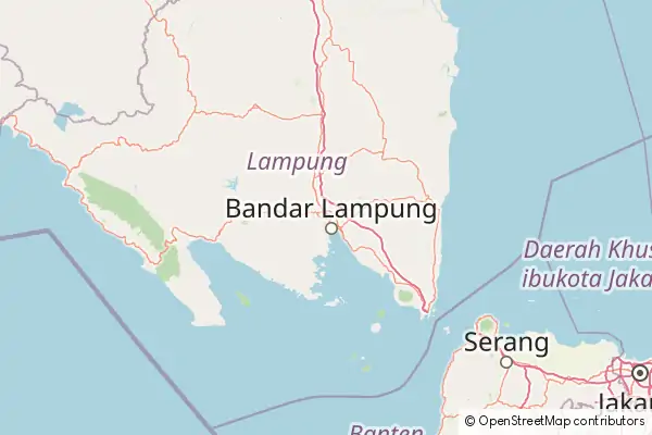 Mapa Bandar Lampung