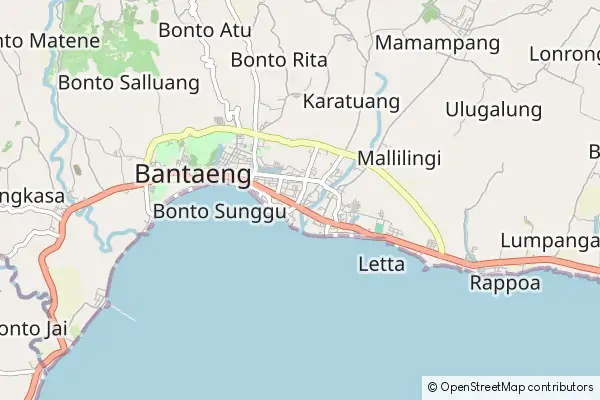 Mapa Bantaeng