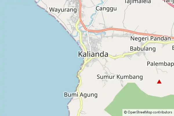 Mapa Kalianda