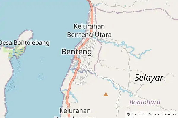 Mapa Benteng