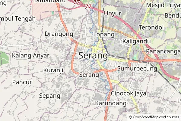 Mapa Cilegon