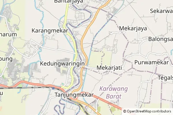 Mapa Karawang