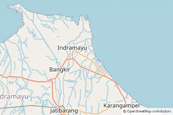 Mapa Indramayu