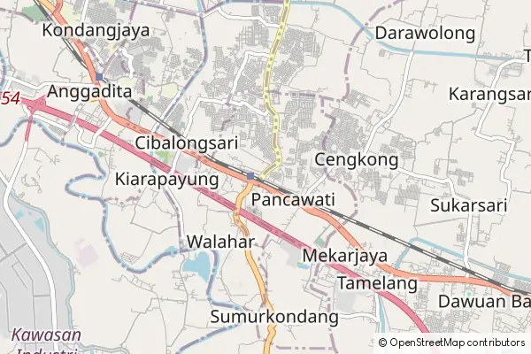 Mapa Pancawati