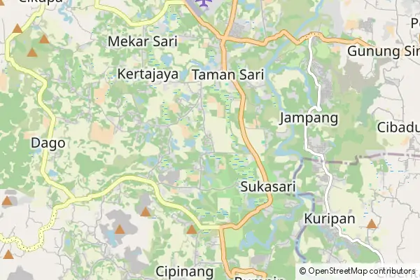 Mapa Sentul
