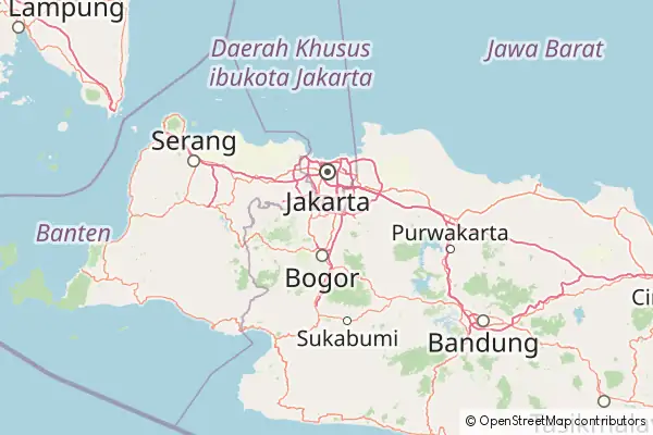 Mapa Depok