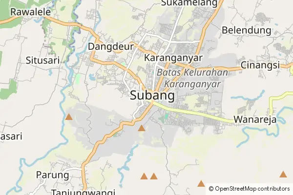 Mapa Subang