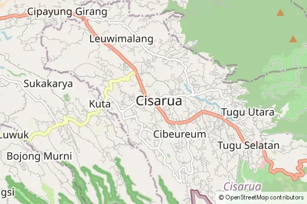 Mapa Cisarua