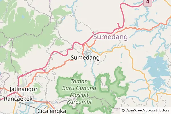 Mapa Sumedang