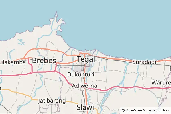 Mapa Tegal