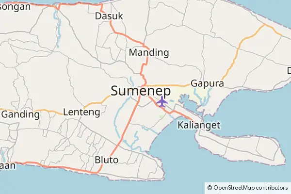 Mapa Sumenep