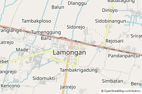 Mapa Lamongan