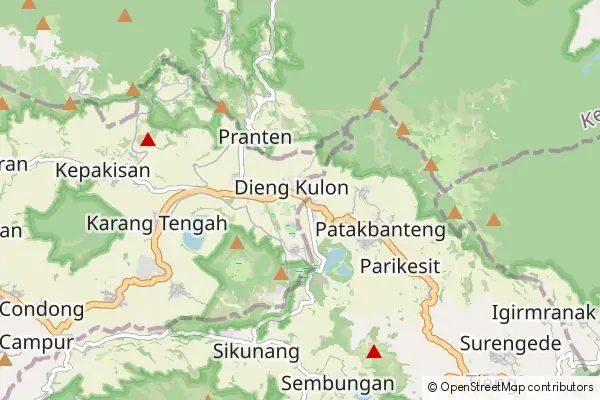 Mapa Dieng