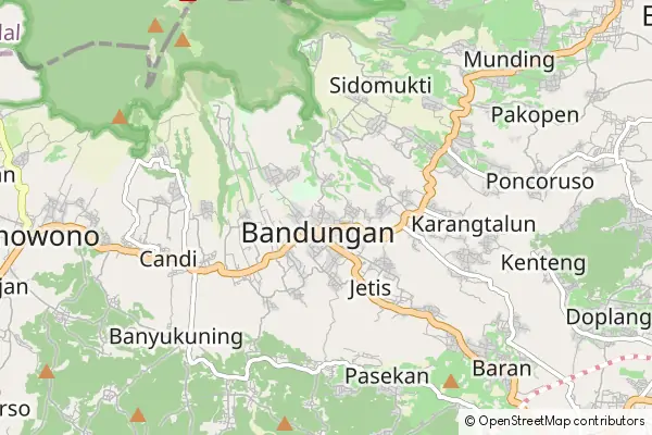 Mapa Bandungan