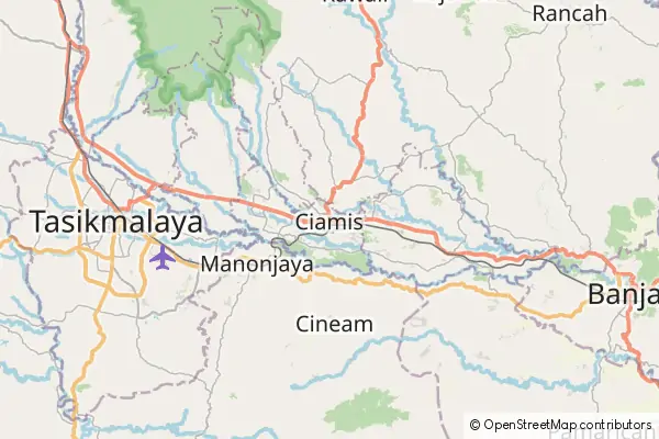 Mapa Ciamis