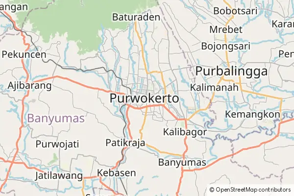 Mapa Purwokerto