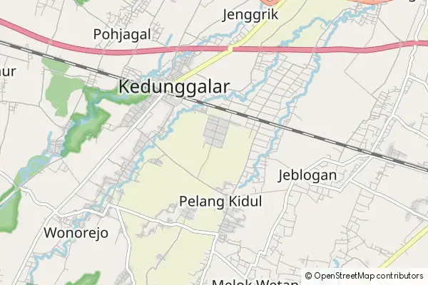 Mapa Kedunggalar