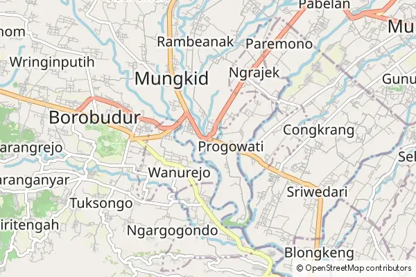 Mapa Mendut