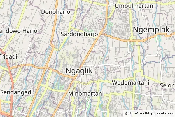 Mapa Ngaglik