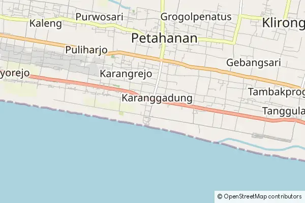 Mapa Karanggadung