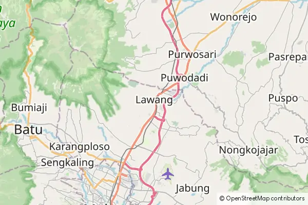 Mapa Lawang