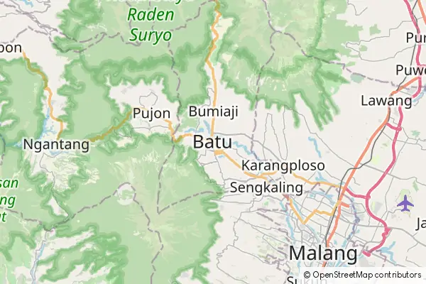 Mapa Batu