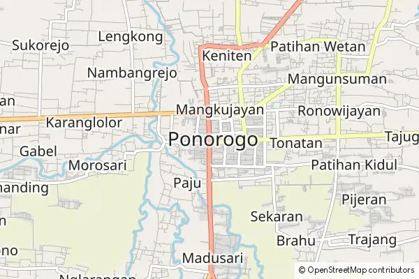 Mapa Ponorogo