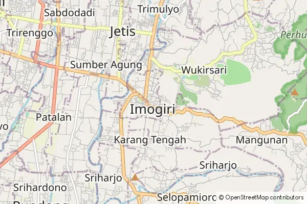 Mapa Imogiri