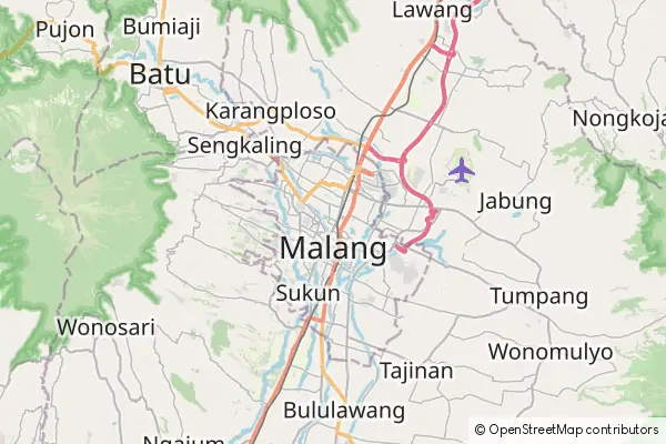 Mapa Malang