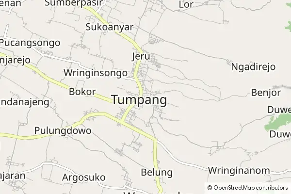 Mapa Tumpang