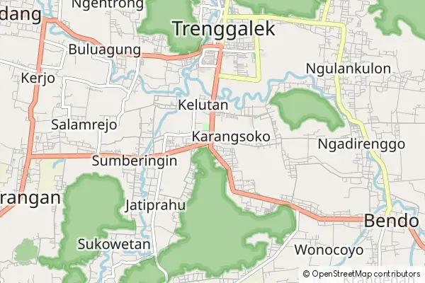 Mapa Trenggalek