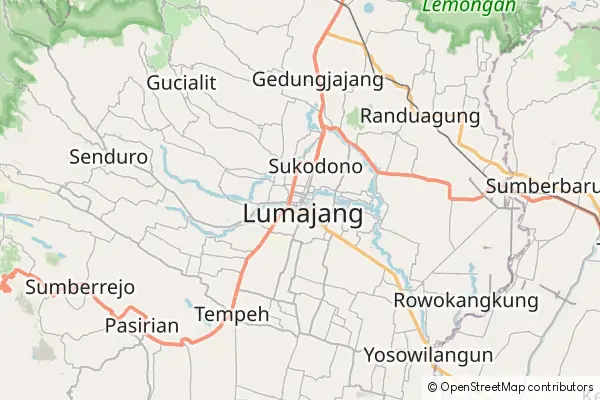 Mapa Lumajang