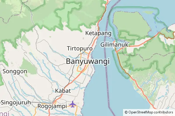 Mapa Banyuwangi