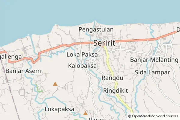 Mapa Seririt