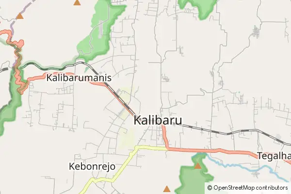 Mapa Kalibaru