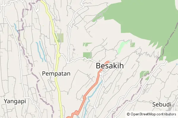 Mapa Besakih