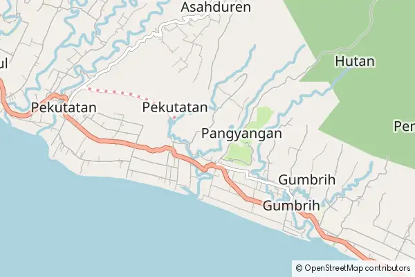 Mapa Pekutatan