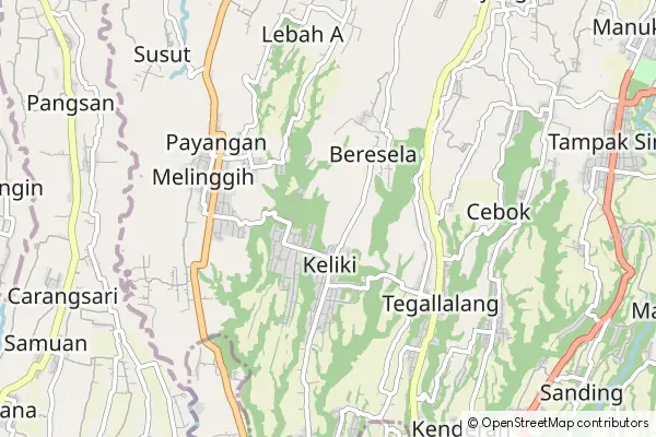 Mapa Keliki