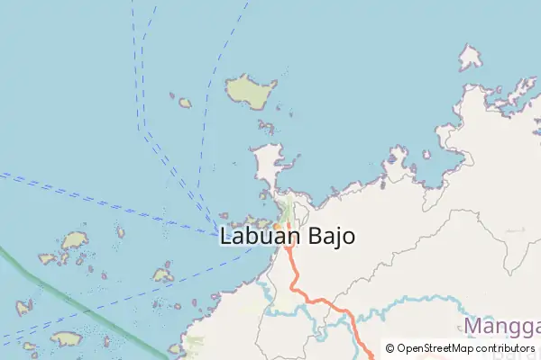 Mapa Labuan Bajo
