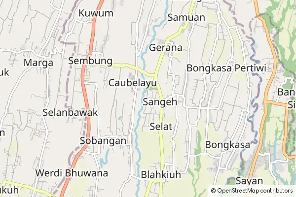 Mapa Sangeh
