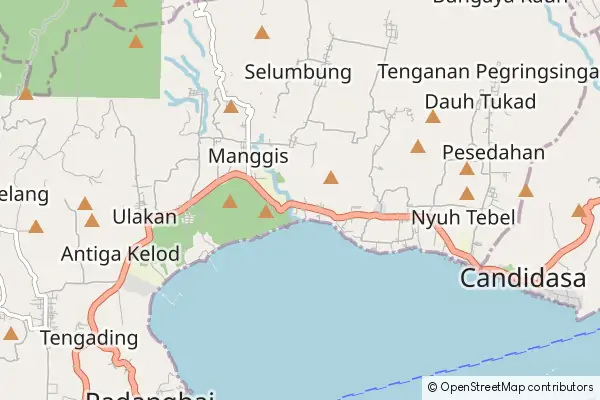 Mapa Manggis