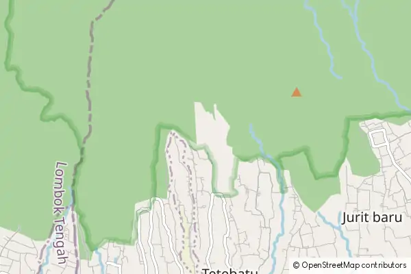 Mapa Tetebatu