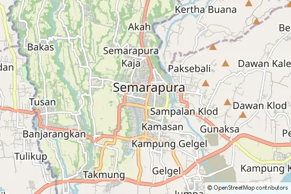 Mapa Semarapura