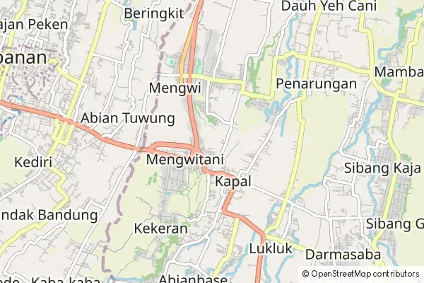 Mapa Mengwi