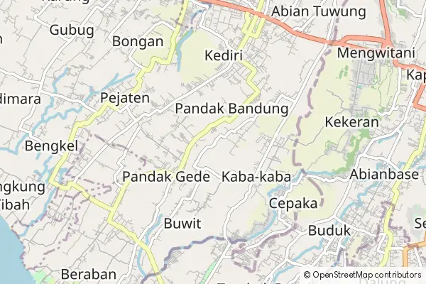 Mapa Kediri