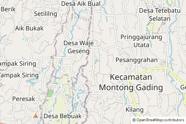 Mapa North Jenggik