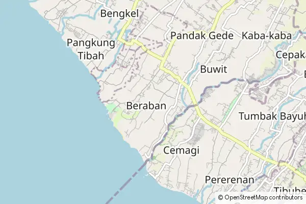 Mapa Beraban