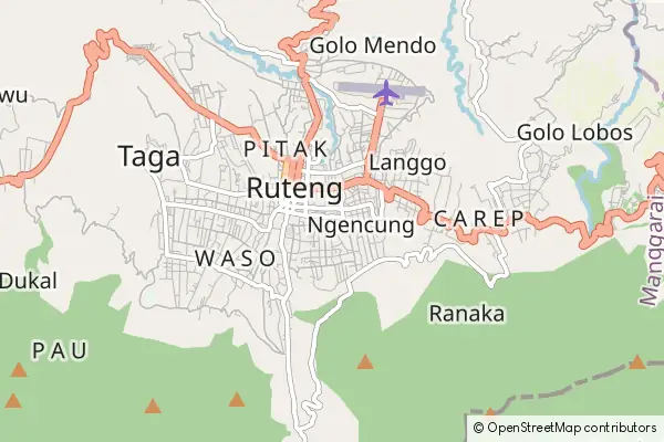 Mapa Ruteng